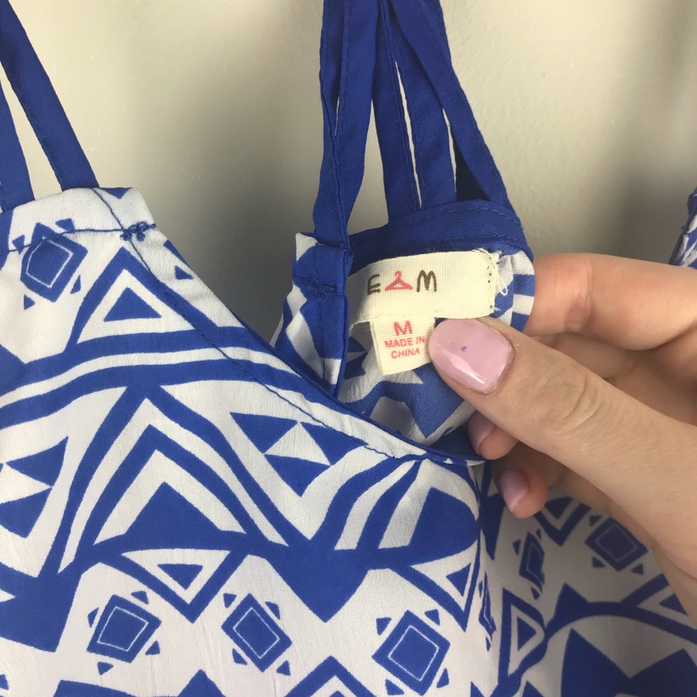 Anthropologie • E (hanger) M Geometric Tank - Picture 3 of 4